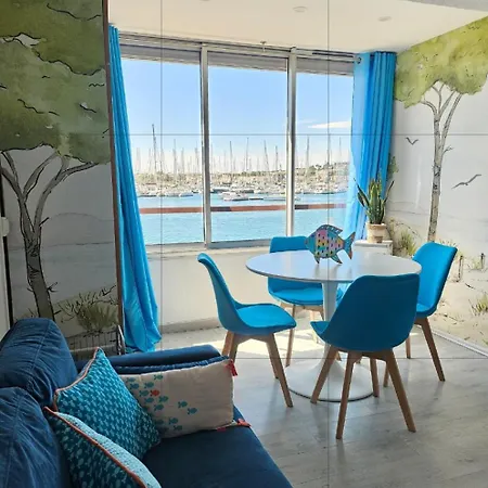 La Vue En Bleu. Appartement Agde Buitenkant foto