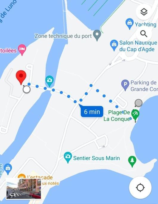 La Vue En Bleu. * Agde